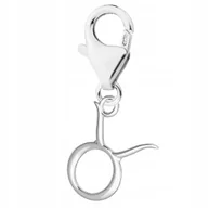 Bransoletki - Zawieszka Srebrna Znak Zodiaku Byka Taurus Zodiak z Bykiem SREBRO 925 - miniaturka - grafika 1