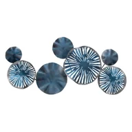 Naklejki na ścianę - Metalowa dekoracja ścienna 79x35 cm Astrid – Wallity - miniaturka - grafika 1