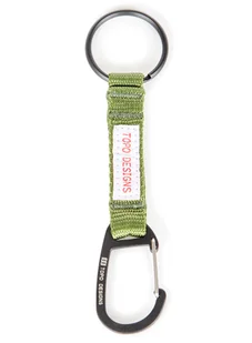 Brelok do kluczy z karabinkiem Topo Designs Key Clip - olive - Etui na klucze - miniaturka - grafika 1