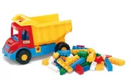 Samochody i pojazdy dla dzieci - Wader Multi Truck z klockami 32330 - miniaturka - grafika 1