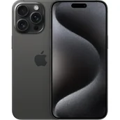 Telefony komórkowe - Apple iPhone 15 Pro Max 5G 256GB Dual Sim Czarny - miniaturka - grafika 1