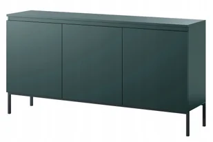 Komoda trzydrzwiowa Bemmi 150 cm Ciemnozielony - Komody - miniaturka - grafika 1