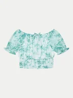 Bluzki damskie - Guess Bluzka J5GH00 WA2T0 Kolorowy Regular Fit - miniaturka - grafika 1