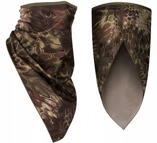 Apaszki i szaliki damskie - Mil-Tec Chusta wielofunkcyjna SCARF maska komin 48x23 Mesh Mandra Woodland - grafika 1