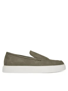 Calvin Klein Półbuty Hybrid Moccasin Nu HM0HM01902 Szary - Półbuty męskie - miniaturka - grafika 1