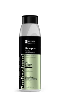 HISKIN Professional, Szampon do włosów tłustych i mieszanych - oczyszczająco-seboregulujący, 400 ml - Szampony do włosów - miniaturka - grafika 1