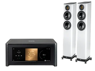 NAD M10 V3 (czarny) + Vela FS407.2 (biały) - Zestawy stereo - miniaturka - grafika 1