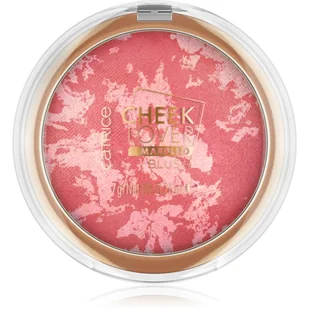 Catrice - CHEEK LOVER MARBLED BLUSH - Wypiekany róż do policzków z lekkim połyskiem - 010 DAHLIA BLOSSOM - 7 g - Róże do policzków - miniaturka - grafika 1