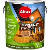 Farby i impregnaty do drewna - Altax Impregnat żywiczny 9 l kasztan - miniaturka - grafika 1