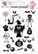 Pedagogika i dydaktyka - Tatuaże zmywalne dla dzieci Halloween 2 - miniaturka - grafika 1