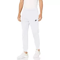Spodenki męskie - Nike Męskie spodnie sportowe M NSW Club Jggr Bb, biały/biały/czarny, L - miniaturka - grafika 1