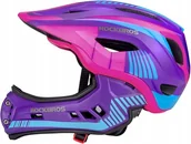 Kaski rowerowe - Kask rowerowy dla dzieci Rockbros Bmx Mtb S 48-53cm full face - miniaturka - grafika 1