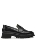 Półbuty damskie - Clarks Loafersy Stayso Edge 26174705 Czarny - miniaturka - grafika 1