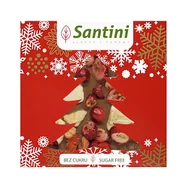 Czekolada - Czekolada mleczna żurawina, banan 80g Santini - miniaturka - grafika 1