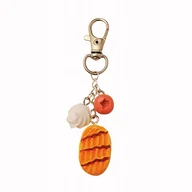 Breloki - Breloczek Ciastko Brelok Słodkie kruche ciastko dla dziewczyny Karabińczyk - miniaturka - grafika 1