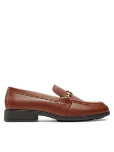 Tommy Hilfiger Lordsy FW0FW08339 Brązowy - Półbuty damskie - miniaturka - grafika 1