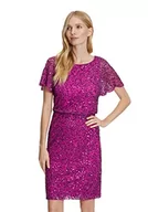 Sukienki - Vera Mont Vera Mont Sukienka damska 4670/4610, fioletowa różowa, 44, różowy (Purple Pink), 44 - miniaturka - grafika 1