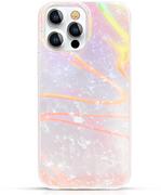 Etui i futerały do telefonów - Kingxbar Shell Series luksusowe eleganckie etui na iPhone 13 Pro Max perłowy-różowy - miniaturka - grafika 1