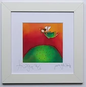 Pamiątka Chrztu Świętego - Anioł stróż na chrzest - miniaturka - grafika 1