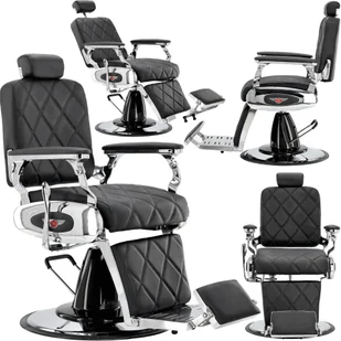 Fotel fryzjerski barberski hydrauliczny do salonu fryzjerskiego barber shop Merces Barberking w 24H - Fotele fryzjerskie - miniaturka - grafika 1