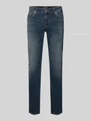 Spodnie męskie - Jeansy o kroju slim fit z mieszanki bawełny model ‘LOOM’ - miniaturka - grafika 1