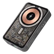 Powerbanki - ISY ITP-10000 10000mAh Przezroczysto-srebrny - miniaturka - grafika 1