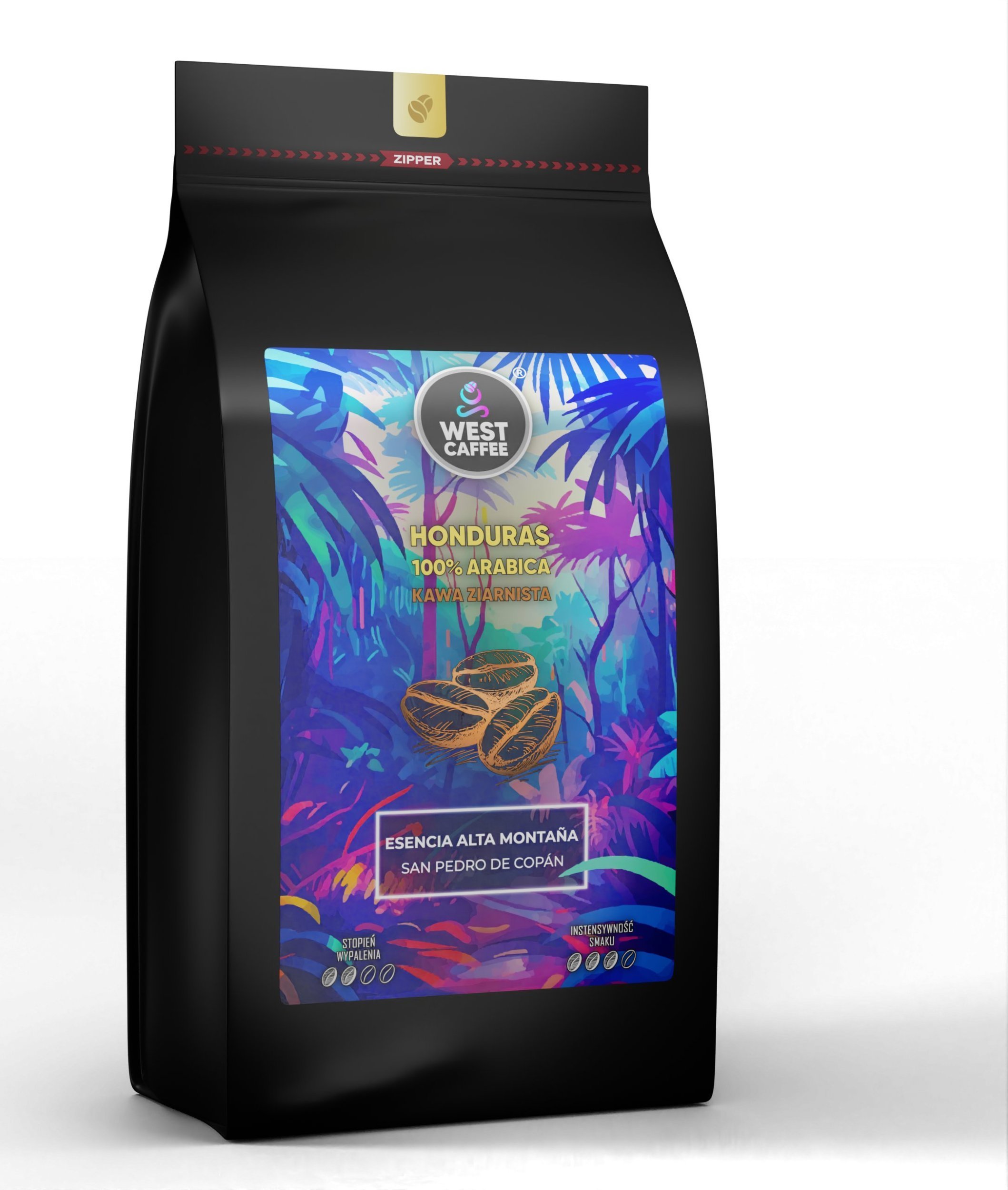 Kawa ziarnista West Caffee Honduras Esencia Alta Montana San Pedro de Copan