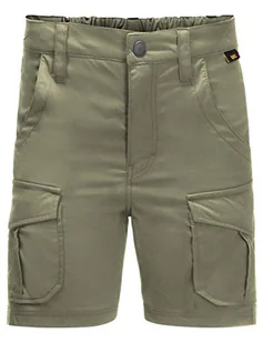 Jack Wolfskin Szorty chłopięce Treasure Hunter szorty dziecięce Khaki 92 - Spodenki damskie - miniaturka - grafika 1