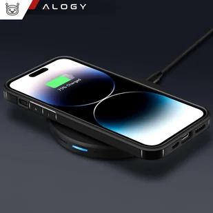 Etui Case do iPhone 14 Pro + zestaw 4 szkieł 5w1 pancerne 360 Alogy Hybrid 2x Szkło na ekran +2x obiektyw czarno-przezroczyste - Etui i futerały do telefonów - miniaturka - grafika 12