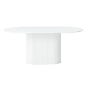 Stoły - Okrągły stół 95x180 cm Nola – Unique Furniture - miniaturka - grafika 1