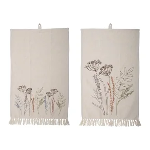 Bawełniane ścierki zestaw 2 szt. 45x70 cm Bea – Bloomingville - Ściereczki, gąbki, czyściki - miniaturka - grafika 1