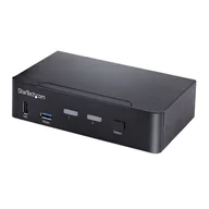 Przełączniki KVM - StarTech SV231DPUCA przełącznik KVM Czarny SV231DPUCA - miniaturka - grafika 1