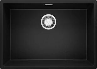 BRANDE SOLAR SLIM 660-70 BLACK (czarny mat) - Zlewozmywaki - miniaturka - grafika 1