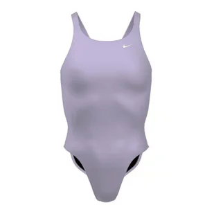 Strój pływacki jednoczęściowy damski Nike Hydrastrong Solid Fastback - Stroje kąpielowe - miniaturka - grafika 1