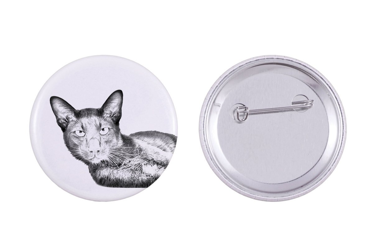 Hawana Brązowa - ozdoba plecaka, personalizowana przypinka, idealny gadżet dla miłośników zwierząt marki Art-Dog