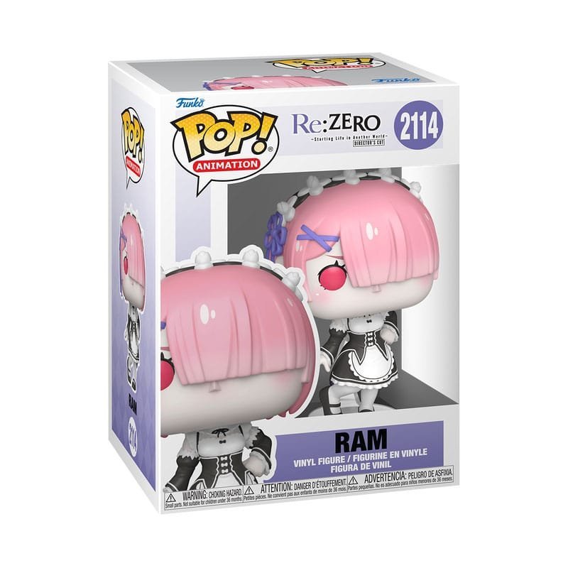 Figurka Vinylowa Ram 9 cm z serii Re:Zero - Funko POP! Animation