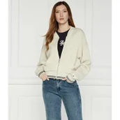 Bluzy damskie - Tommy Hilfiger Bluza CROP VARSITY | Regular Fit - miniaturka - grafika 1