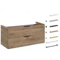 Szafki łazienkowe - JELLOW 169336 Szafka bez blatu dąb 100 cm - miniaturka - grafika 1