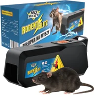 Zwalczanie i odstraszanie szkodników - Elektryczna Pułapka Łapka Rażąca na Myszy Szczury Gryzonie 1800V Humanitarna Myszołapka do Zwalczania Myszy Szczurów - miniaturka - grafika 1