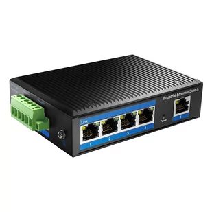 Switch Lan 5-Port Ig1005 1Gbps Przemysłowy - Pozostałe akcesoria sieciowe - miniaturka - grafika 1