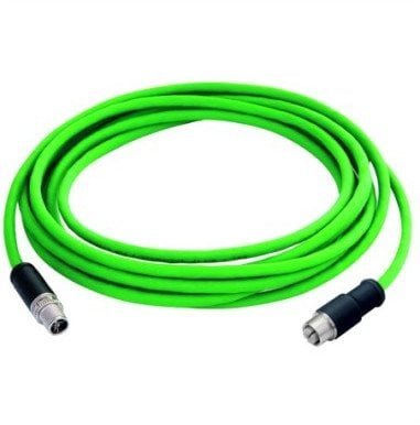 TELEGRTNER STX M12x1-M12x1 VL X-cod. Kat.6A, CP01CS02B-SFTP2607C7-1PUR-A0500, 5 m