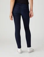 Spodnie damskie - WRANGLER SKINNY TAINTED BLUE W28KSZ21H 24/32 - miniaturka - grafika 1