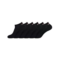Skarpetki damskie - Fila Air Mesh Skarpetki męskie - Zestaw 6 - Męskie skarpety sportowe, tkane z poduszką, trwałe, czarny, 39 EU - miniaturka - grafika 1