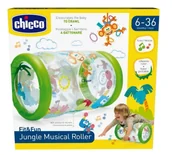 Zabawki interaktywne dla dzieci - Dmuchany walec dżungla - Chicco - miniaturka - grafika 1