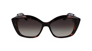Okulary przeciwsłoneczne - KARL LAGERFELD KL6102S Okulary przeciwsłoneczne, żółw, jeden rozmiar dla kobiet, Żółw, rozmiar uniwersalny - grafika 1