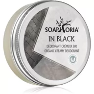 Dezodoranty i antyperspiranty męskie - Soaphoria In Black organiczny kremowy dezodorant dla mężczyzn 50 ml - miniaturka - grafika 1