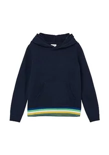 s.Oliver Sales GmbH & Co. KG / s.Oliver Chłopięca bluza z nadrukiem na plecach, Niebieski zielony, 116 - Bluzy dla chłopców - miniaturka - grafika 1