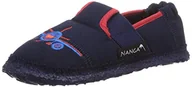 Kapcie damskie - Nanga NG 1 płaskie kapcie chłopięce, niebieski - niebieski 32-24 EU - miniaturka - grafika 1