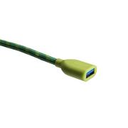 Kable USB - Boompods Kabel USB Boompods USB-C to USB-A Cable 1.0 m green C2AUSB-GRN - miniaturka - grafika 1