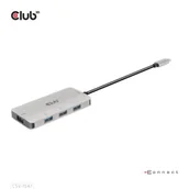 Huby USB - HUB USB Club 3D 4x USB-A 3.2 Gen2 (CSV-1547) - miniaturka - grafika 1